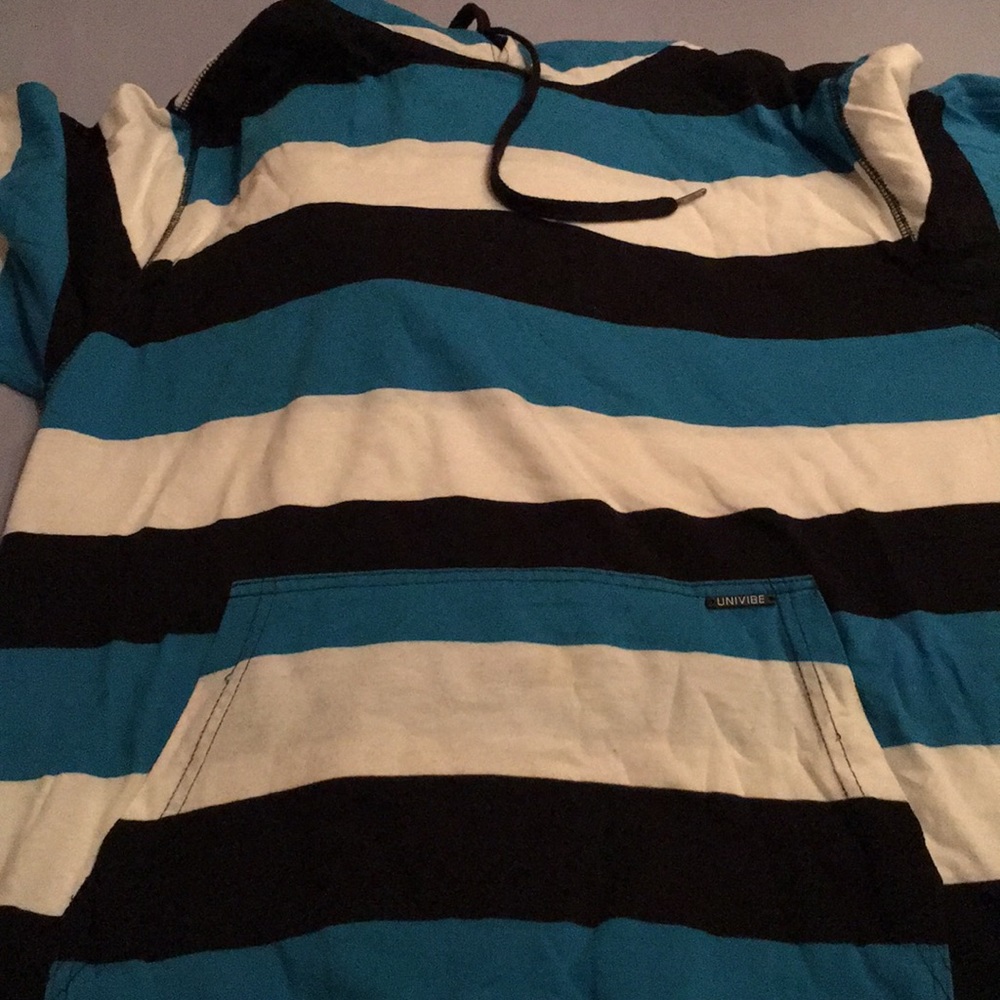 Univibe striped hoodie